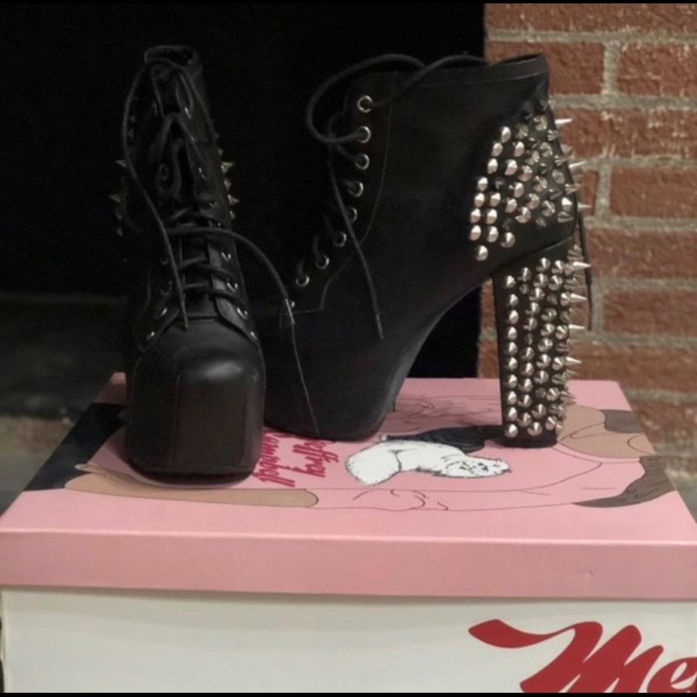 Jeffrey Campbell Lita Platform Boot w spikes